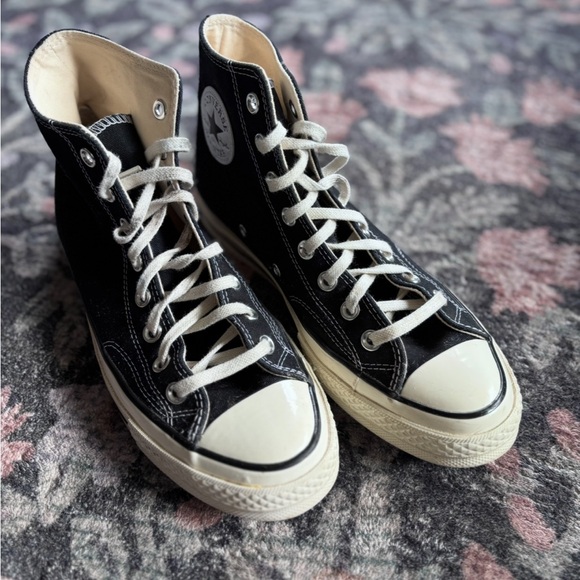 Converse Chuck 70 Black High-Top Sneakers - Picture 1 of 6